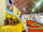 เทศบาลตำบลมะกอกเหนือ เข้าร่วม พิธีเจริญพระพุทธมนต์ทำบุญตักบา